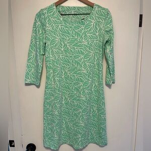 MAHI GOLD Nylon Dress Small - Green